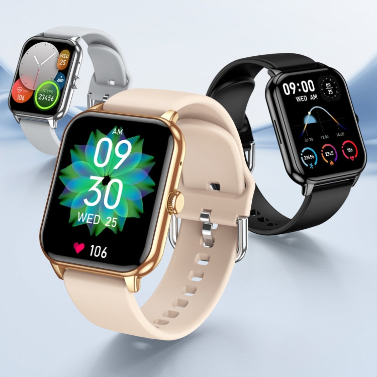 CY13 1.9 inch IPS Square Screen Smart Watch Supports Bluetooth Calls / Wellness Tracking(Gold)