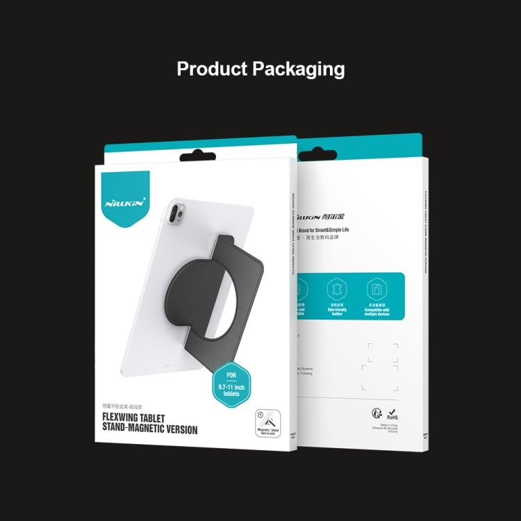 NILLKIN 4mm FlexWing Tablet Stand Magnetic Version For 9.7-11 inch(Grey) - free shipping - PMC Jewellery - Order now!