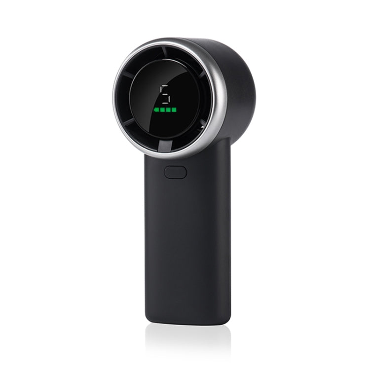 N603 HD Digital Display Handheld Turbine Fan(Black)