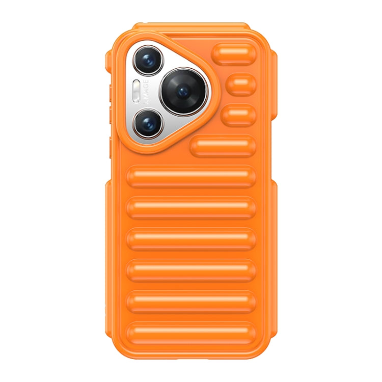 For Huawei Pura 70 Capsule Series Candy Color TPU Phone Case(Orange)