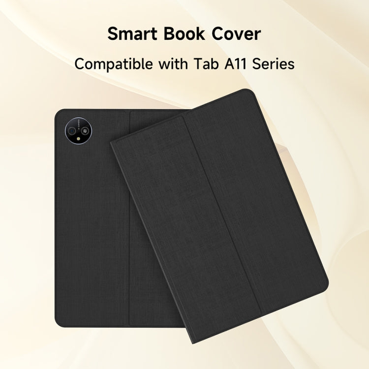 Ulefone Smart Book Cover PU Leather Case For Tab A11 Pro(Grey)