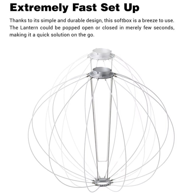 Godox Folding Lantern Softbox Bowens Mount Softbox, Model:CS-85D - free shipping - PMC Jewellery - Order now!