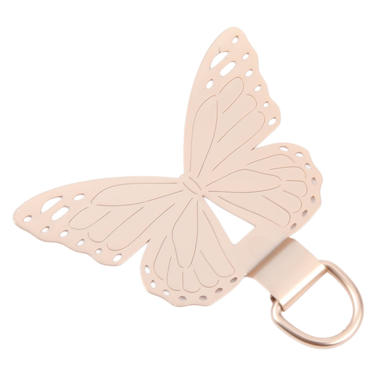 Butterfly Metal Mobile Phone Lanyard Fixing Gasket(Gold) - free shipping - PMC Jewellery - Order now!
