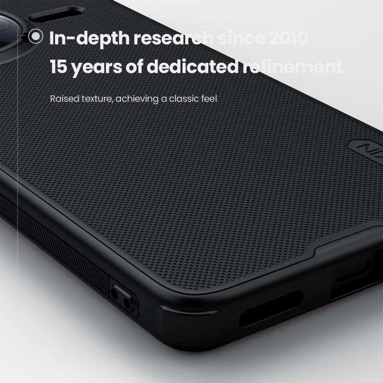 For Redmi K80 NILLKIN Frosted Shield Pro PC + TPU Phone Case(Black) - free shipping - PMC Jewellery - Order now!