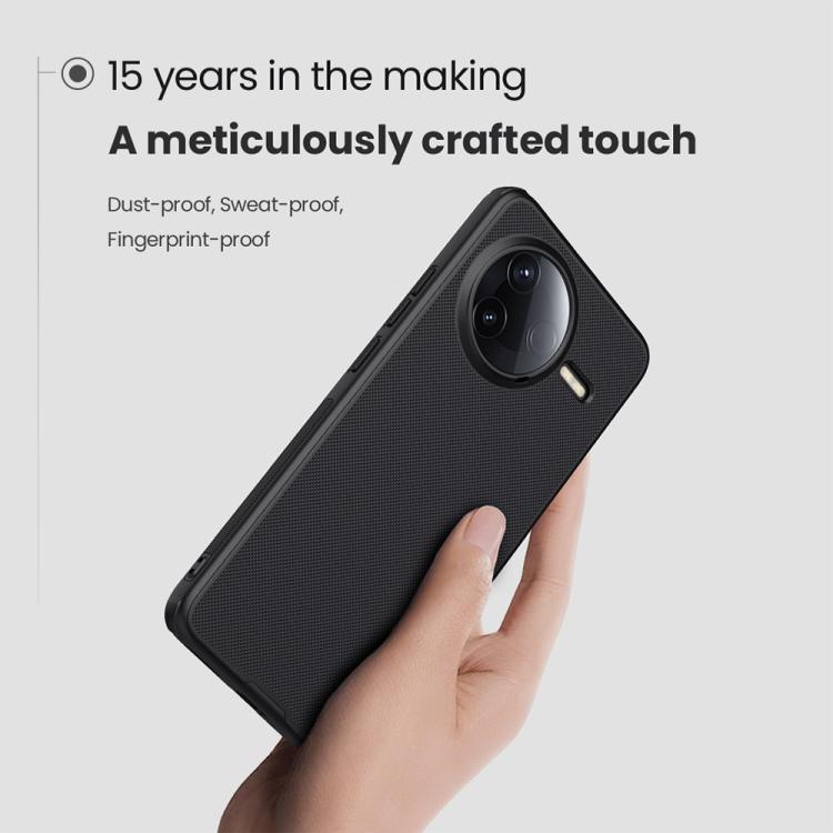 For Redmi K80 NILLKIN Frosted Shield Pro PC + TPU Phone Case(Black) - free shipping - PMC Jewellery - Order now!