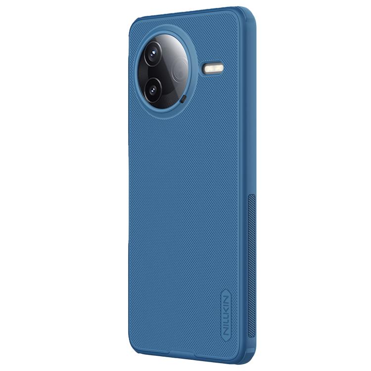 For Redmi K80 NILLKIN Frosted Shield Pro PC + TPU Phone Case(Blue) - free shipping - PMC Jewellery - Order now!