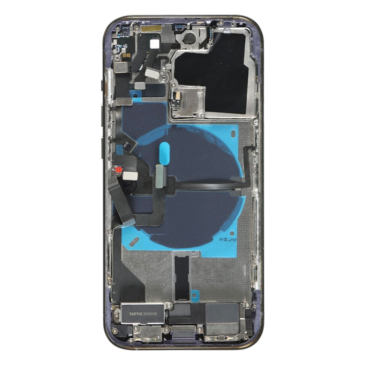 For iPhone 14 Pro Battery Back Cover Assembly, Version:China Version(Purple)