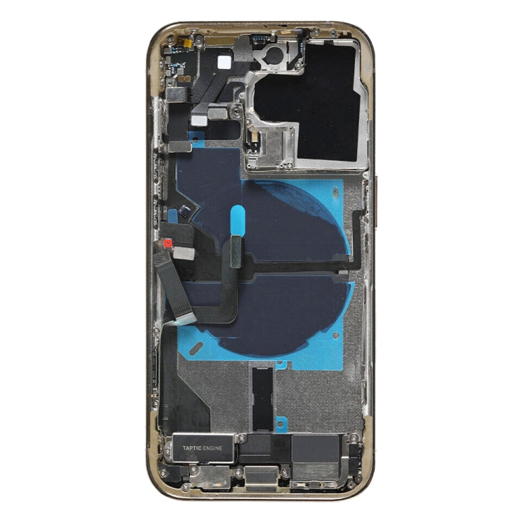 For iPhone 14 Pro Battery Back Cover Assembly, Version:CE EU Version(Gold)