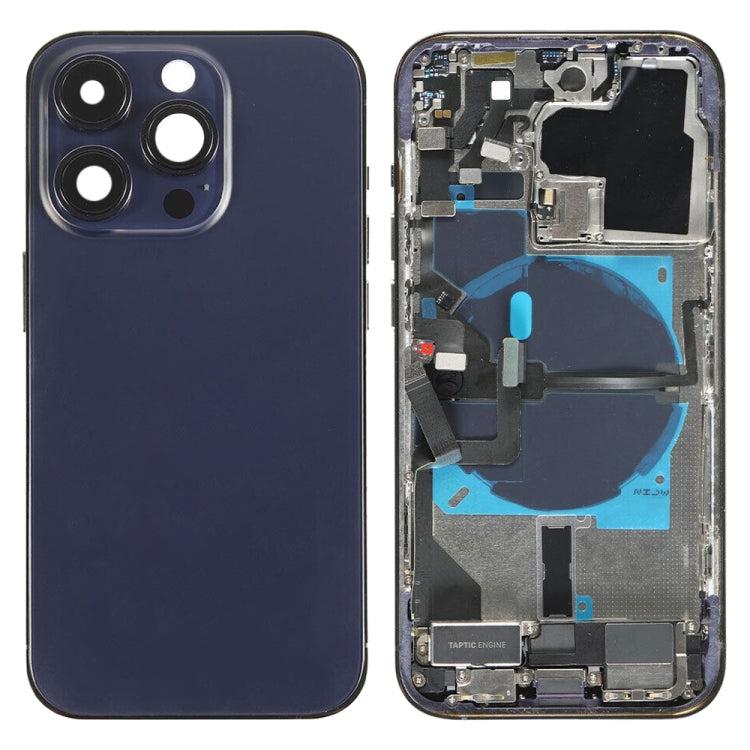 For iPhone 14 Pro Battery Back Cover Assembly, Version:CE EU Version(Purple)