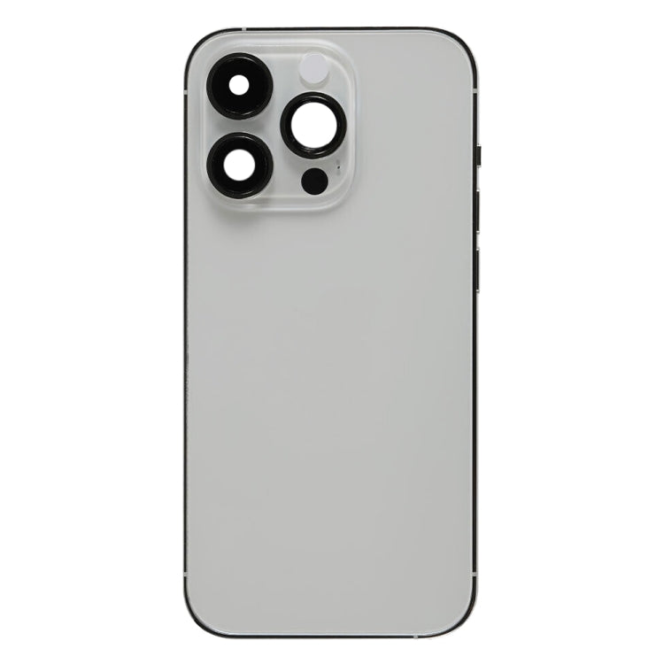 For iPhone 14 Pro Battery Back Cover Assembly, Version:CE EU Version(Silver)