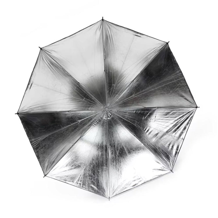 Godox UB002 Photography Studio Reflector Diffuser Umbrella, Size:43 inch 108cm(Black Silver)