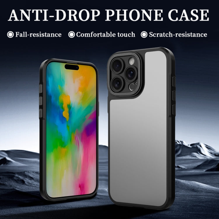 For iPhone 16 Plus Bodyguard Micro Matte PC Hybrid TPU Phone Case(Grey)