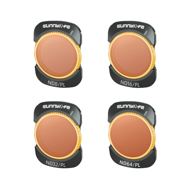 For DJI Osmo Pocket 3 Sunnylife Camera Lens Magnetic Metal Filter, No Impact On Gimbal Reset, Filter:4 in 1 ND8-64PL