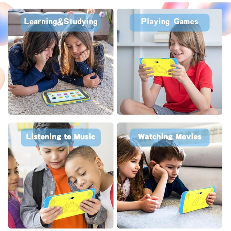 UNIWA Boxchip Tab 8 WiFi Kid Tablet, 4GB+64GB, 8 inch Android 13 Allwinner A523 Octa Core CPU Support Google Play(Blue) - free shipping - PMC Jewellery - Order now!