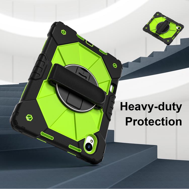 For Huawei MatePad 11.5 S Contrast Color Robot Silicone Hybrid PC Tablet Case(Black Yellow Green) - free shipping - PMC TechLife - Order now!