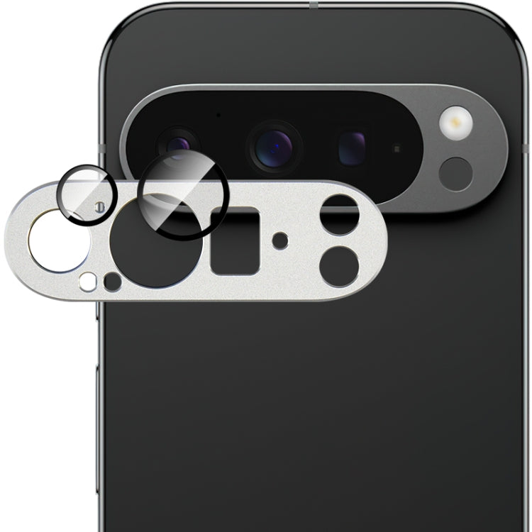 For Google Pixel 9 Pro IMAK Metal Armor Premium Camera Protector Film(Silver)