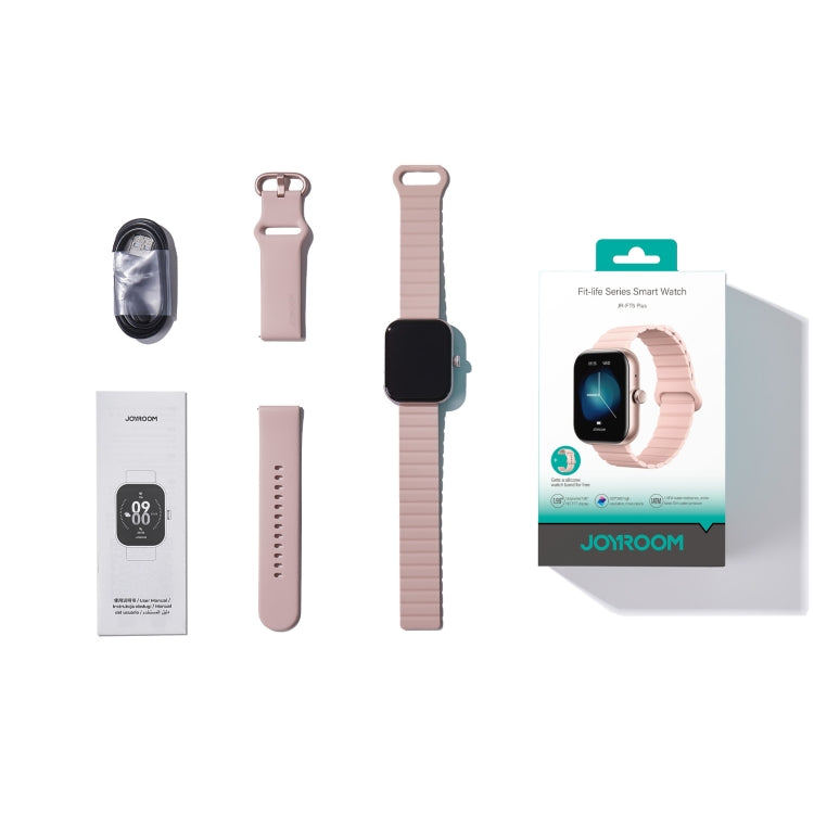 JOYROOM JR-FT5 Plus Fit-life Series Smart Watch, 1.96 inch Screen, Support BT Call / Heart Rate(Rose Gold) - free shipping - PMC TechLife - Order now!