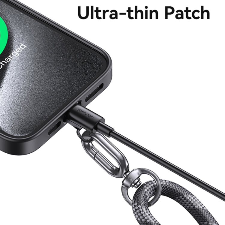 USAMS ZB317 Anti-lost Adjustable Phone Wrist Rope(Pink+Dark Purple) - free shipping - PMc TechLife - Order now!