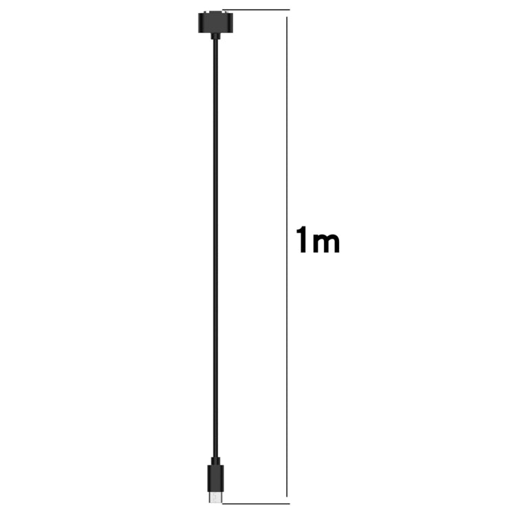 For Xiaomi Mi Rabbit Kids Watch S1 Smart Watch Charging Cable 1m, USB-C / Type-C Interface(Black) - Charger by PMC Jewellery | Online Shopping South Africa | PMC Jewellery | Buy Now Pay Later Mobicred