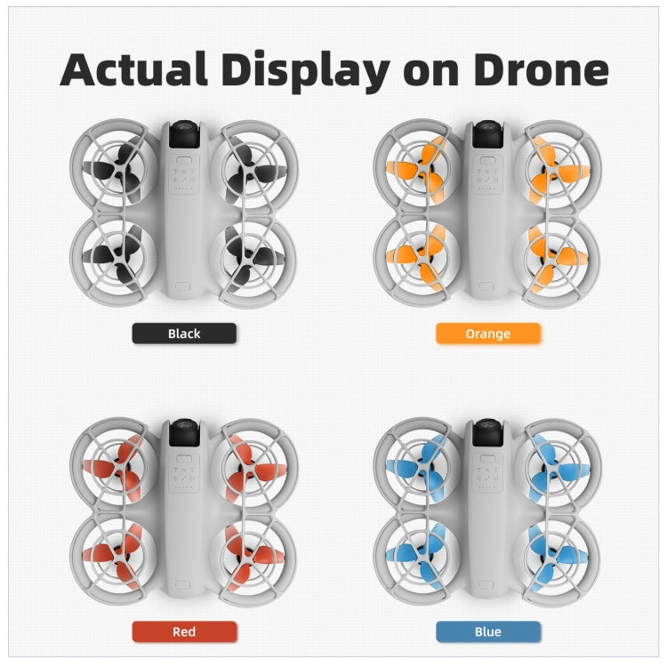For DJI Neo Sunnylife 2016S Drone Color 3-Blade Propeller, Quantity:2 pairs(Blue) - free shipping - PMC Jewellery - Order now!