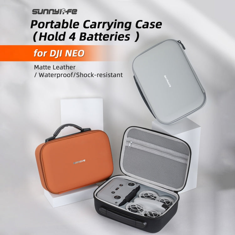For DJI Neo Sunnylife Drone Batteries Kit Storage Case Box Suitcase(Black) - free shipping - PMC Jewellery - Order now!