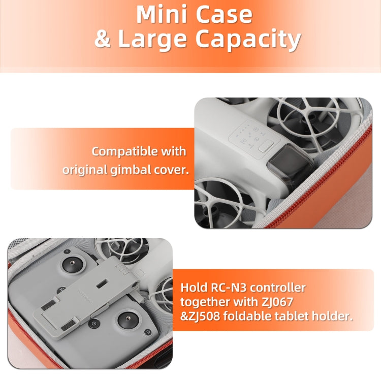 For DJI Neo Sunnylife Drone Batteries Kit Storage Case Box Suitcase(Black) - free shipping - PMC Jewellery - Order now!