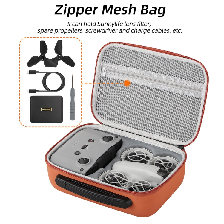For DJI Neo Sunnylife Drone Batteries Kit Storage Case Box Suitcase(Black) - free shipping - PMC Jewellery - Order now!