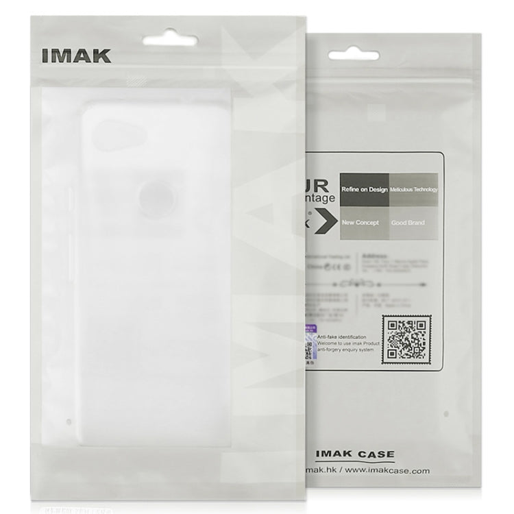 For Tecno Spark Go 2023 IMAK UX-4 Series Four-corner Shockproof Phone Case(Transparent) - Tecno Cases by imak | Online Shopping South Africa | PMC TechLife | Buy Now Pay Later Mobicred