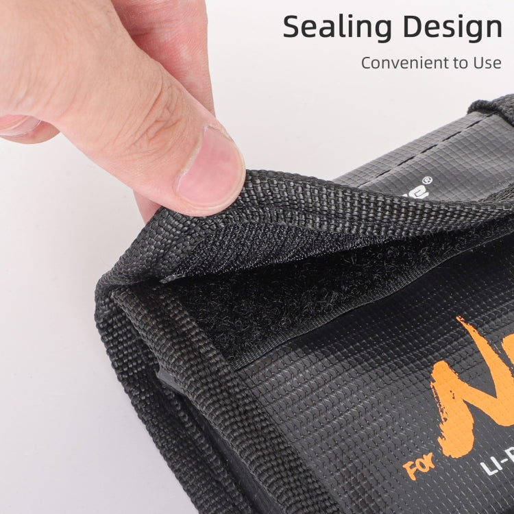 For DJI Neo Sunnylife Battery Explosion-proof Safe Bag Protective Li-Po Safe Bag(For 2pcs Batteries)