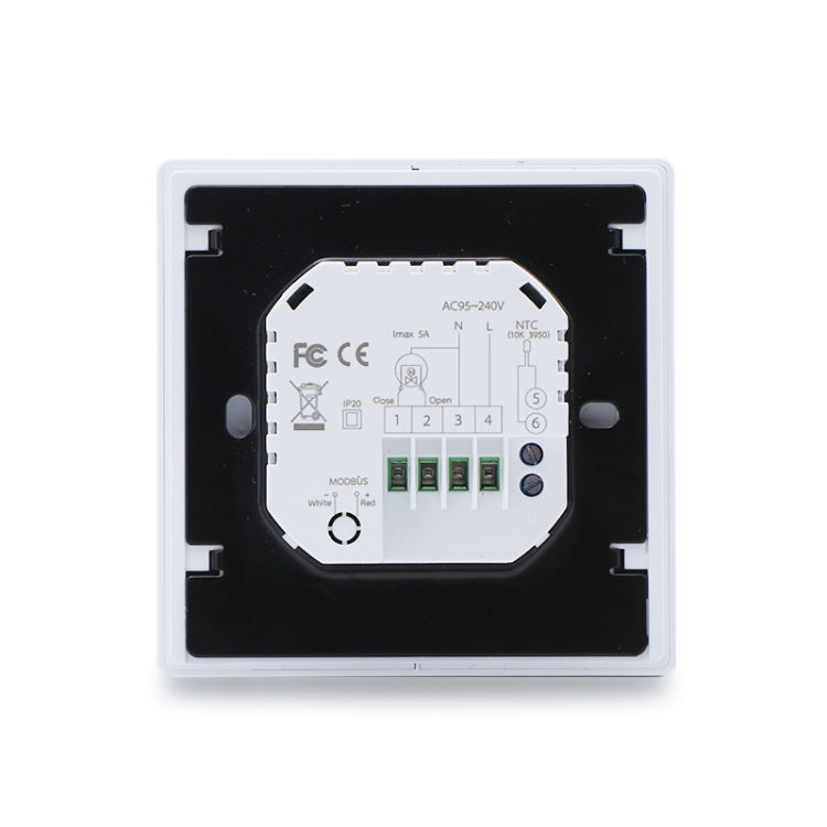 BHT-009GALW-MT Water Heating WiFi Smart Home LED Thermostat with Matter(Black)
