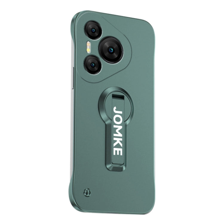 For Huawei Pura 70 Pro+ Baking Varnish 360 Rotate Holder No Frame PC Phone Case(Green)