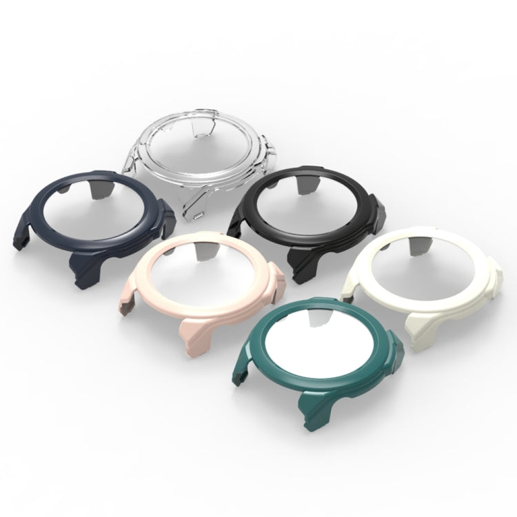 For Garmin Fenix 8 AMOLED 51mm Tempered Glass Film Integrated PC Watch Protective Case(Midnight Blue) - Watch Cases by PMC TechLife | Online Shopping South Africa | PMC TechLife | Buy Now Pay Later Mobicred