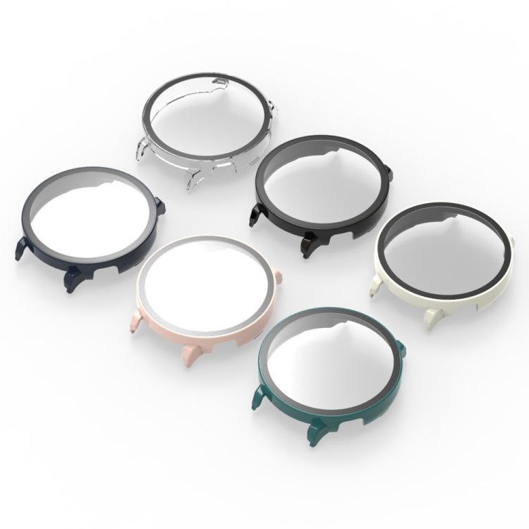 For Huawei Watch GT 5 41mm Tempered Glass Film Integrated PC Watch Protective Case(Green) - Watch Cases by PMC TechLife | Online Shopping South Africa | PMC TechLife | Buy Now Pay Later Mobicred