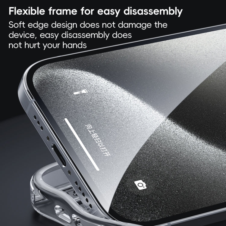 For iPhone 16 Pro Benks PC Hybrid TPU Shockproof Phone Case(Transparent)
