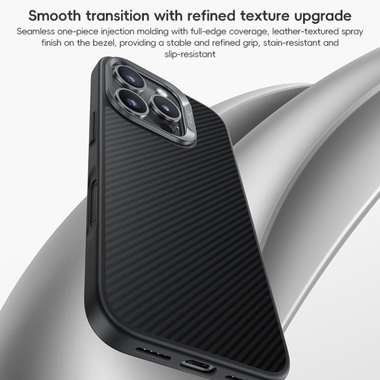 For iPhone 16 Pro Benks MagSafe Kevlar Fiber Ultra-thin Shockproof Phone Case(Black)