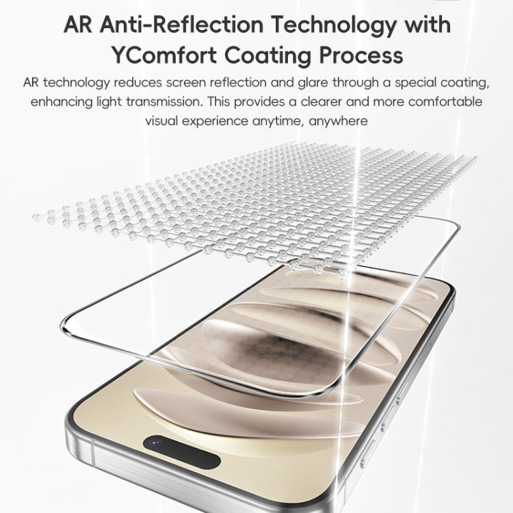 For iPhone 16 Benks King Kong Series Corning AR Antireflective Tempered Glass Film - free shipping - PMC Jewellery - Order now!