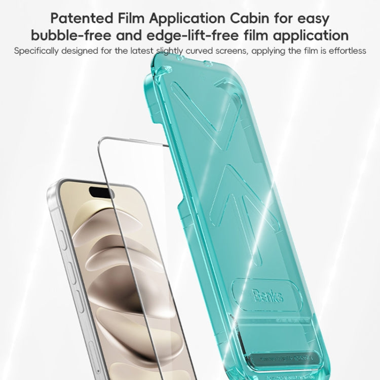 For iPhone 16 Benks King Kong Series Corning AR Antireflective Tempered Glass Film - free shipping - PMC Jewellery - Order now!