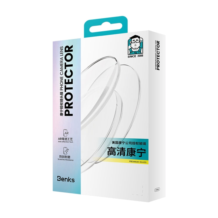 For iPhone 16 Pro Max Benks King Kong Series Corning Single Metal Lens Protective Film(Rose Gold) - free shipping - PMC Jewellery - Order now!