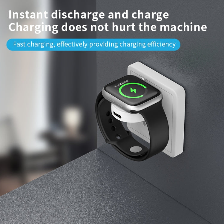 For Apple Watch Series X53 Portable Wireless Charger(White) - Charger / Holder by PMC Jewellery | Online Shopping South Africa | PMC Jewellery | Buy Now Pay Later Mobicred