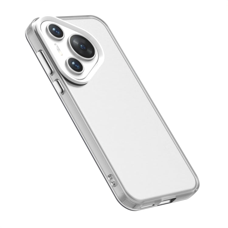 For Huawei Pura 70 Candy PC Hybrid TPU Shockproof Phone Case(White)