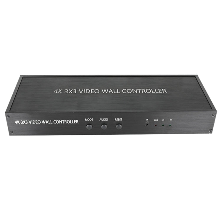 NK-BT88 4K 3x3 HDMI Video Wall Controller Multi-screen Splicing Processor with Remote Controller, Plug:US Plug