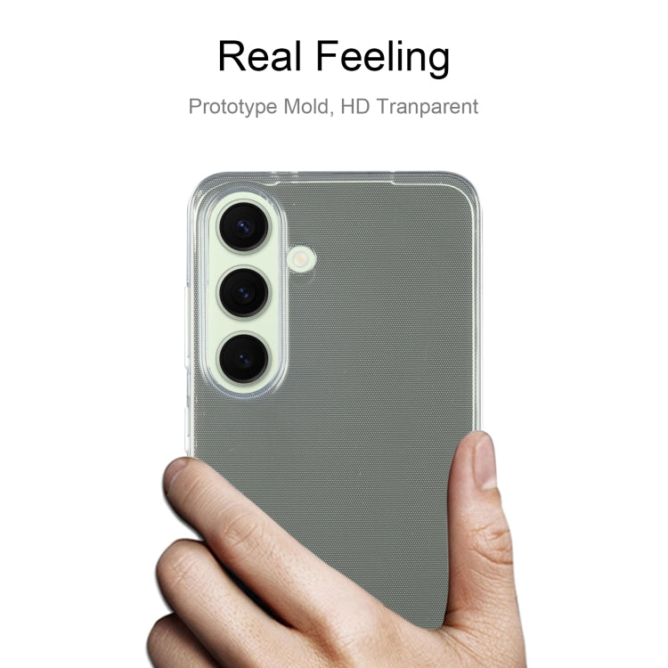 For Samsung Galaxy S25 5G Ultra-thin Transparent TPU Phone Case