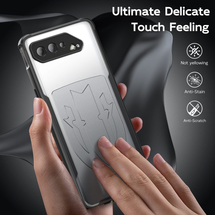 For ASUS ROG Phone 5 Cooling 3 in 1 Phone Case(Silver)