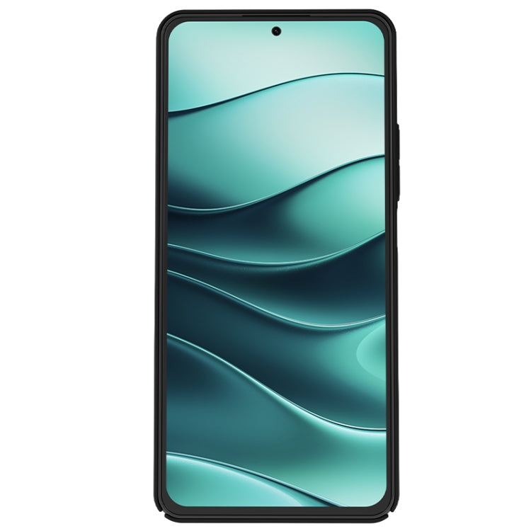 For Redmi Note 14 5G China NILLKIN Frosted PC Phone Case(Black) - Note 14 Cases by NILLKIN | Online Shopping South Africa | PMC Jewellery | Buy Now Pay Later Mobicred