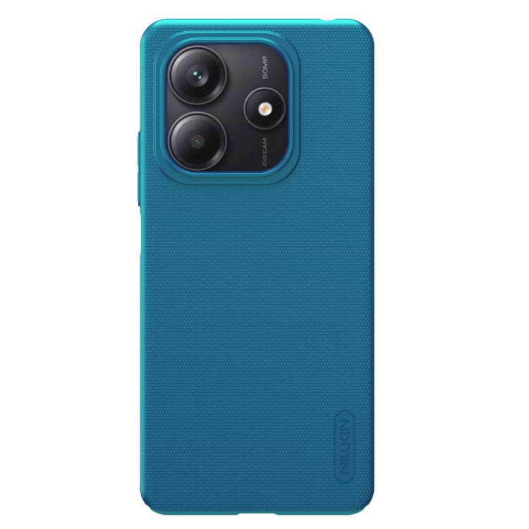 For Redmi Note 14 5G Global NILLKIN Frosted PC Phone Case(Blue) - Note 14 Cases by NILLKIN | Online Shopping South Africa | PMC Jewellery | Buy Now Pay Later Mobicred