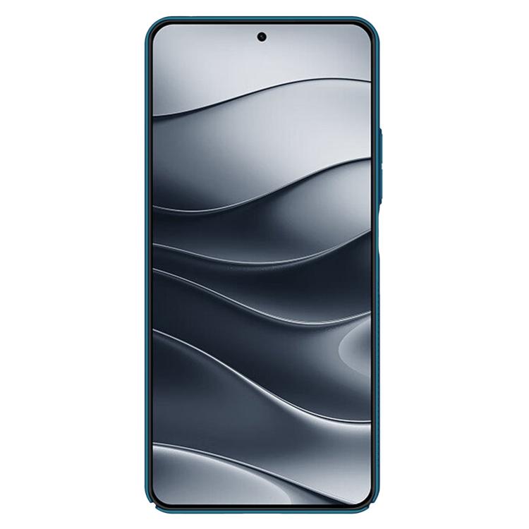For Redmi Note 14 5G Global NILLKIN Frosted PC Phone Case(Blue) - Note 14 Cases by NILLKIN | Online Shopping South Africa | PMC Jewellery | Buy Now Pay Later Mobicred