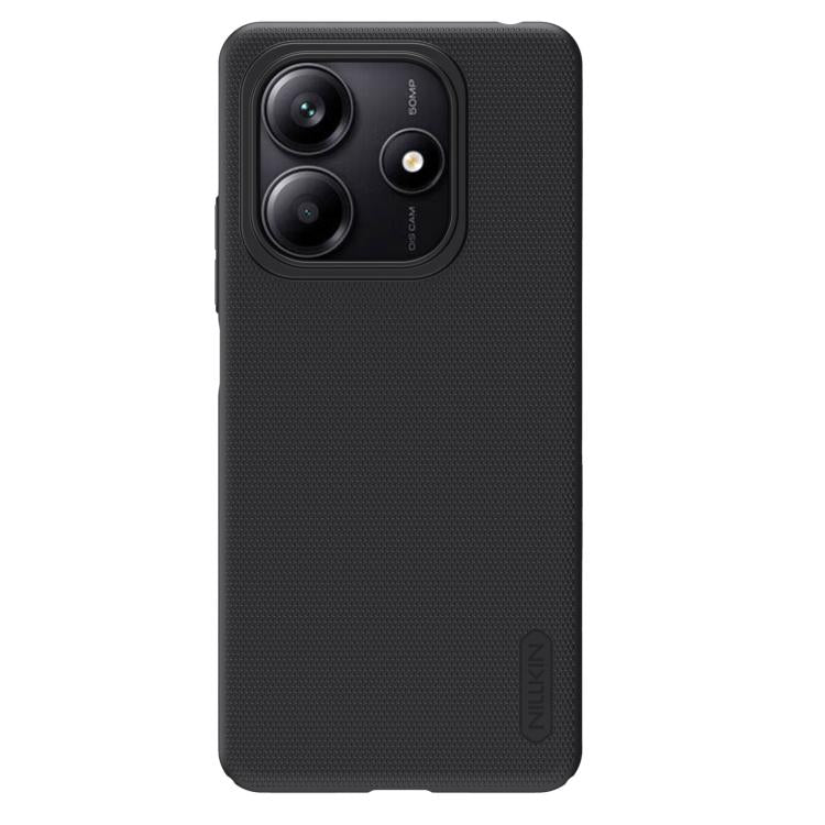 For Redmi Note 14 5G Global NILLKIN Frosted PC Phone Case(Black) - Note 14 Cases by NILLKIN | Online Shopping South Africa | PMC Jewellery | Buy Now Pay Later Mobicred