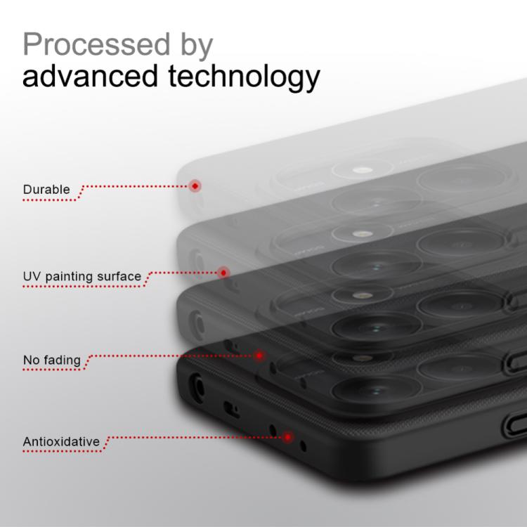 For Redmi Note 14 5G Global NILLKIN Frosted PC Phone Case(Black) - Note 14 Cases by NILLKIN | Online Shopping South Africa | PMC Jewellery | Buy Now Pay Later Mobicred