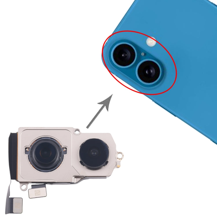 For iPhone 16 Back Facing Camera - by PMC TechLife | Online Shopping South Africa | PMC TechLife | Buy Now Pay Later Mobicred