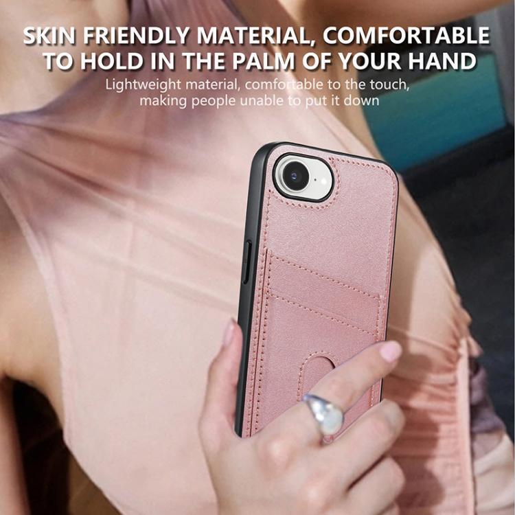 For iPhone 16e AZNS K1 Series Card Slot Business Phone Case(Yellow) - free shipping - PMc TechLife - Order now!